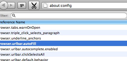 Como habilitar o autocompletar no Firefox